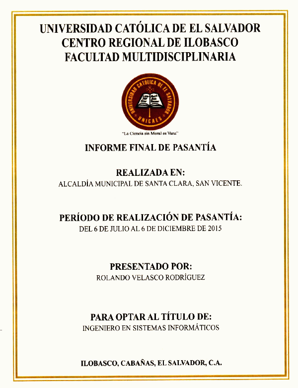 Portada local