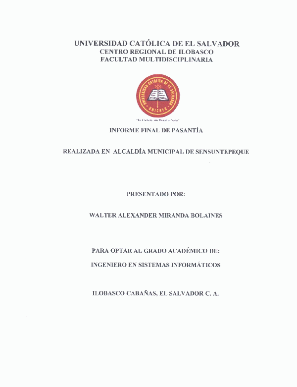 Portada local