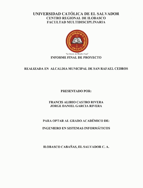 Portada local