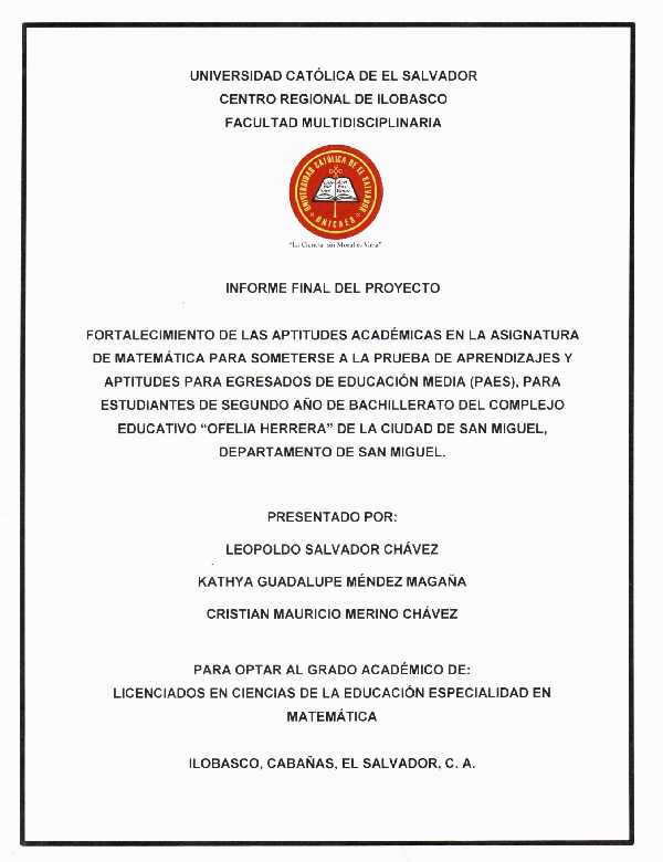 Portada local