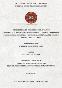Portada local